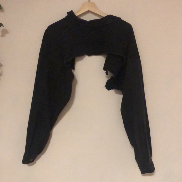 Black jean jacket size M - Picture 3 of 3